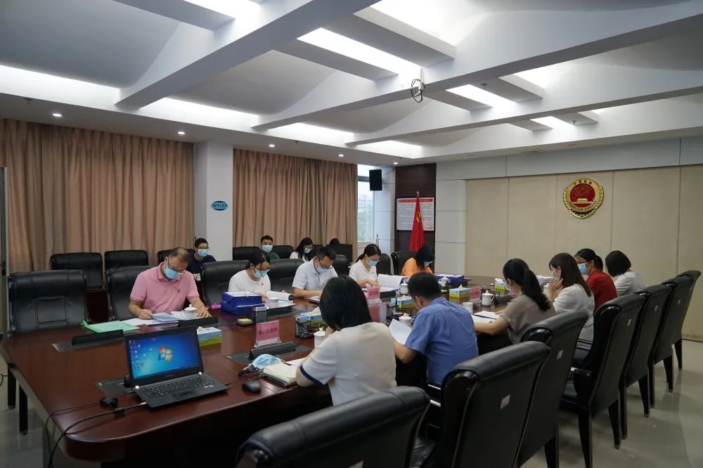 台山市直机关工委到台山市人民检察院开展党员示范岗复检考评