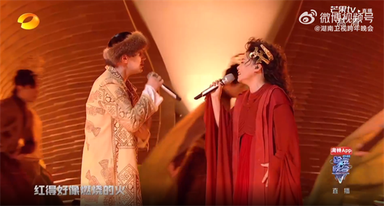 2022跨年晚会上的北音人