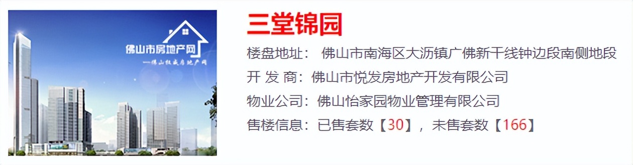 实惨！扒了扒佛山网签数据，有楼盘半年只卖了12套房