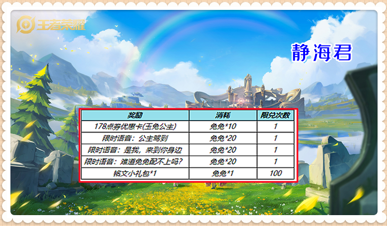 正式服3.24更新：7福利上线，玉兔公主开售，有活动能优惠356点券