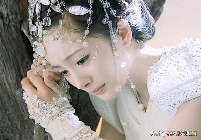 女演员超美的水晶妆，蒋欣的绿儿超灵动，杨幂的夕瑶太惊艳