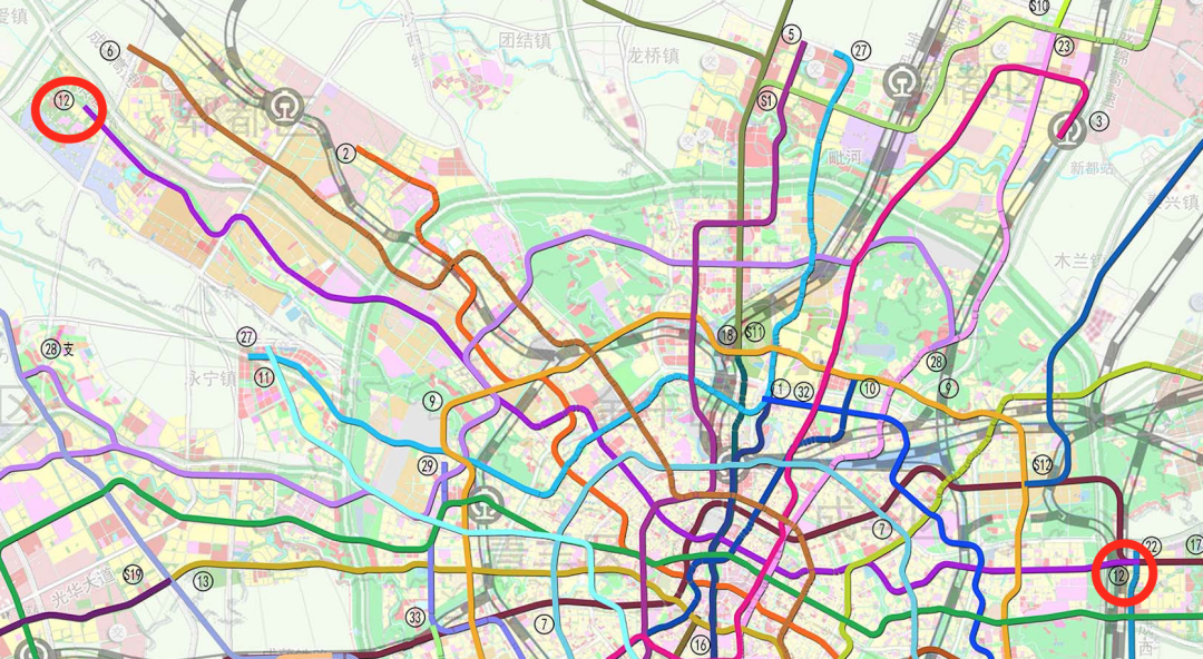 成都2030年地铁规划图 深圳地铁五期规划调整 - 汽车时代网