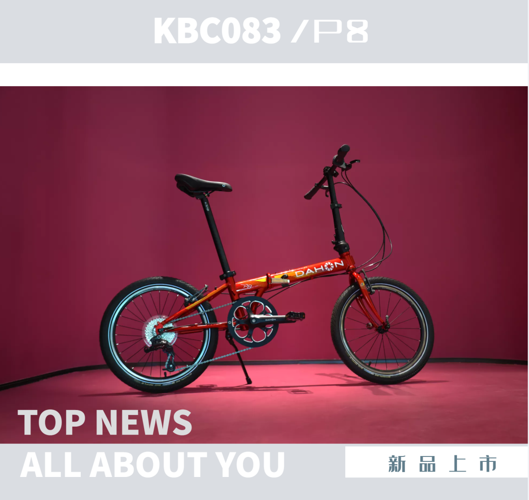 DAHON | 40周年纪念版车型「KBC083/ P8 」 · 现车发售