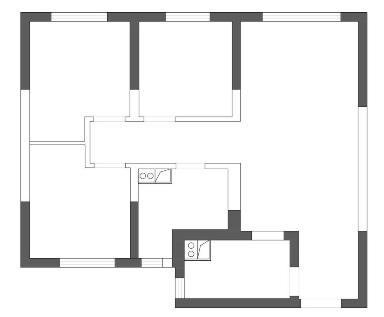 她60㎡小家，称为“装修指南”都不为过，全屋应有尽有，还特宽敞