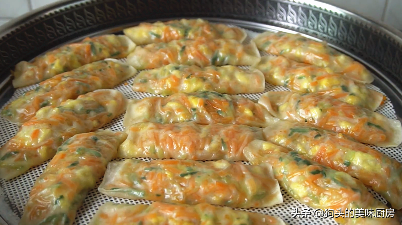 省事的菜卷，不和面不醒面，一擀一卷，营养丰富味道鲜，孩子喜欢