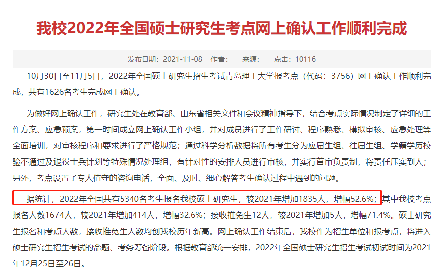 这10所院校考研人数暴涨，太卷了