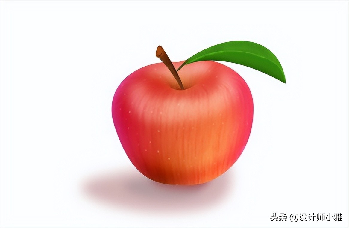PS｜利用Photoshop鼠繪一個APPLE的教程