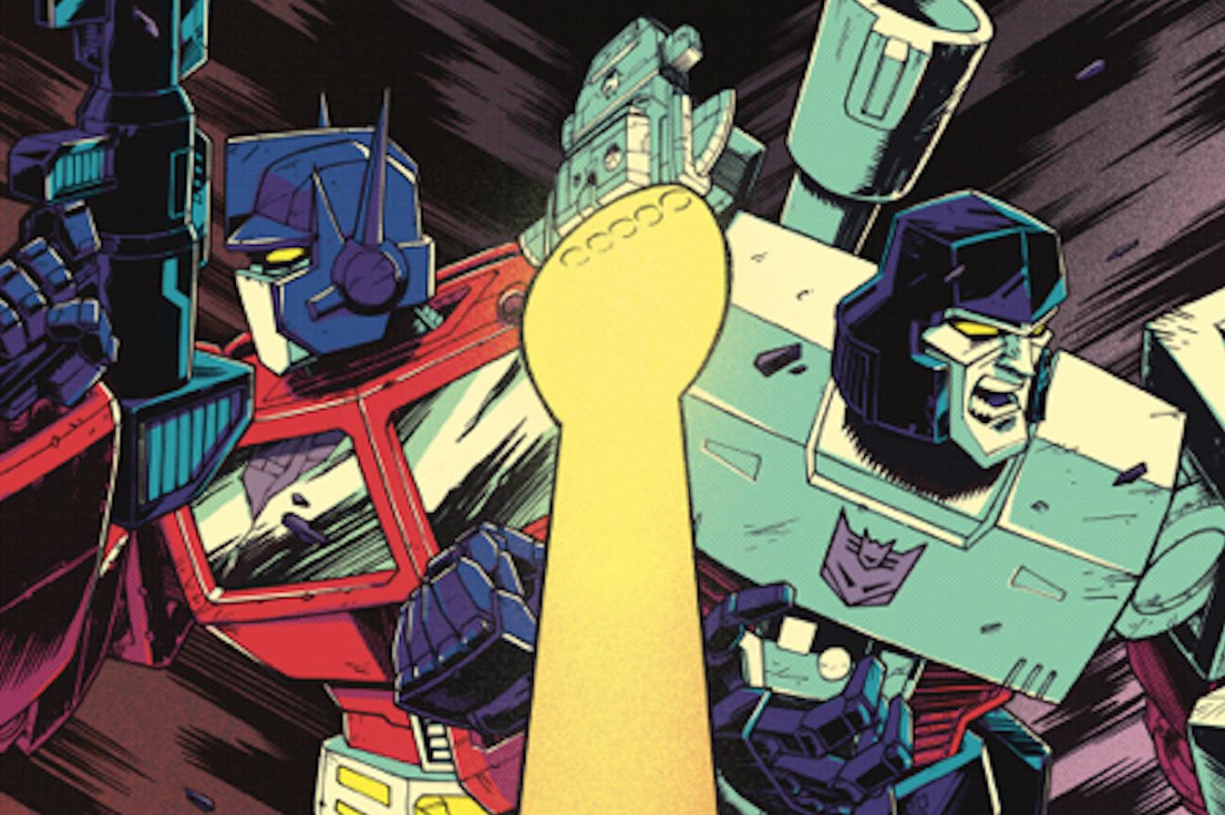 idw漫画《变形金刚》:威震天联手擎天柱,对抗汽车人领袖护天卫