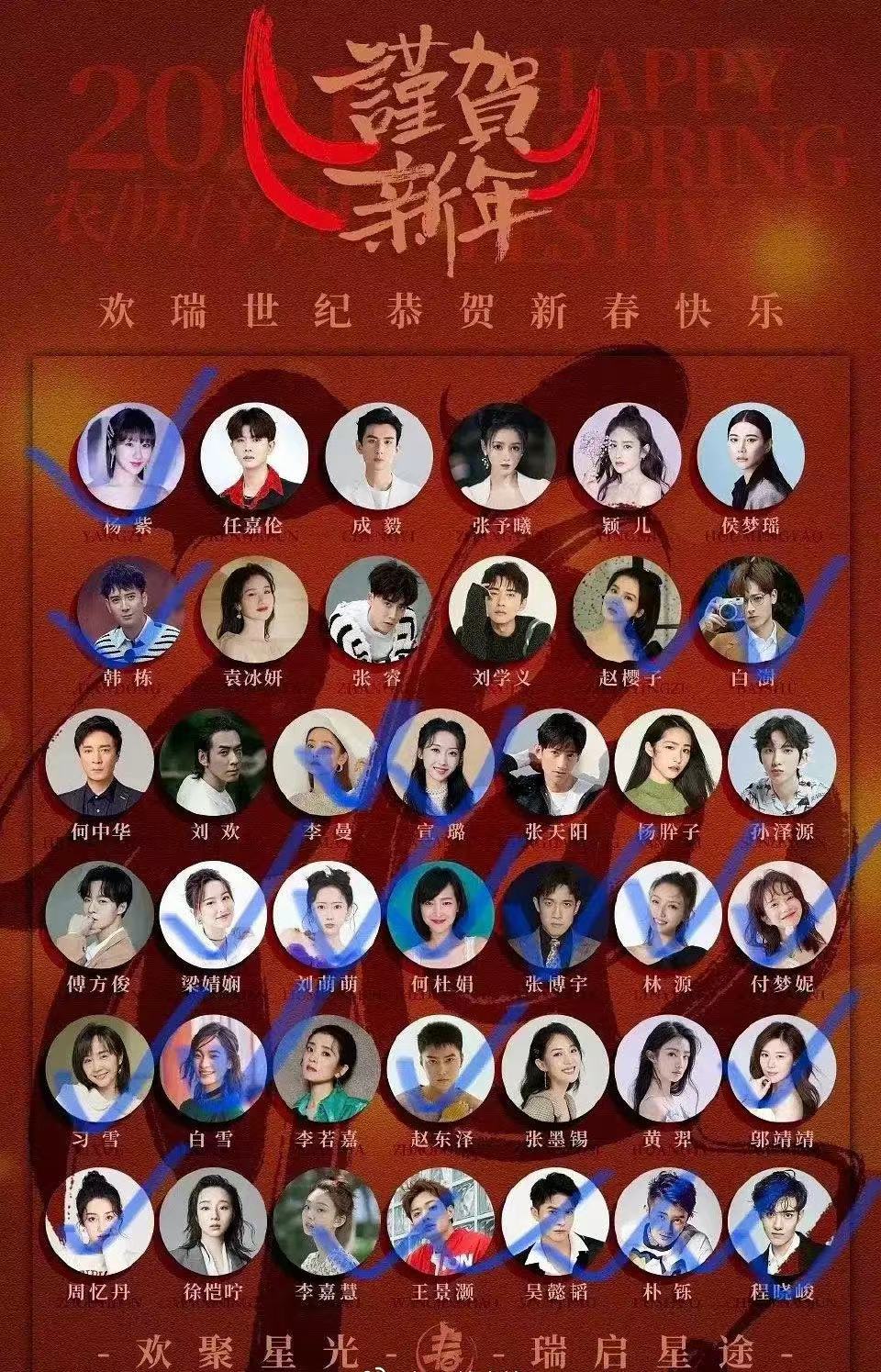 欢瑞世纪欠税近千万，目前旗下艺人有任嘉伦、成毅、袁冰妍等