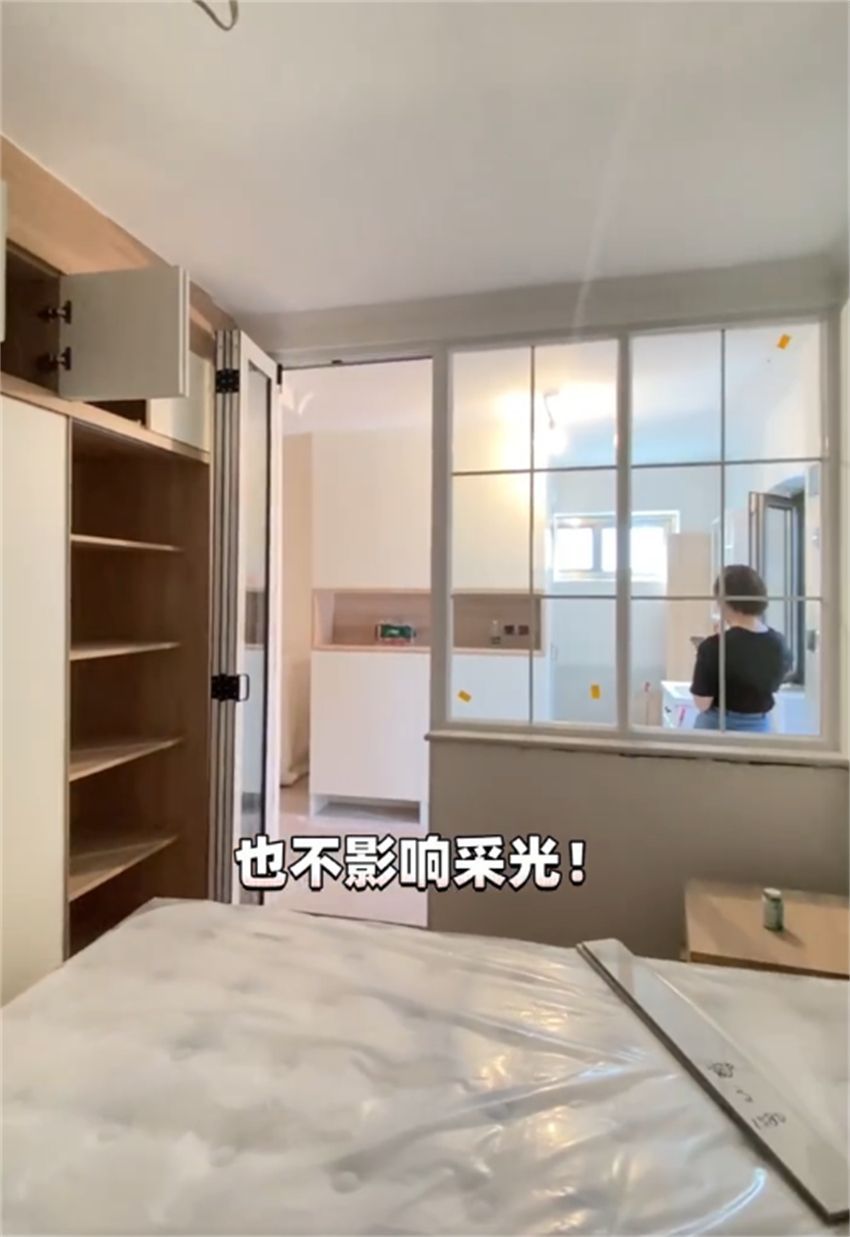北京1家四口挤住37㎡老房，设计师爆改成2室1厅！网友：效果不错