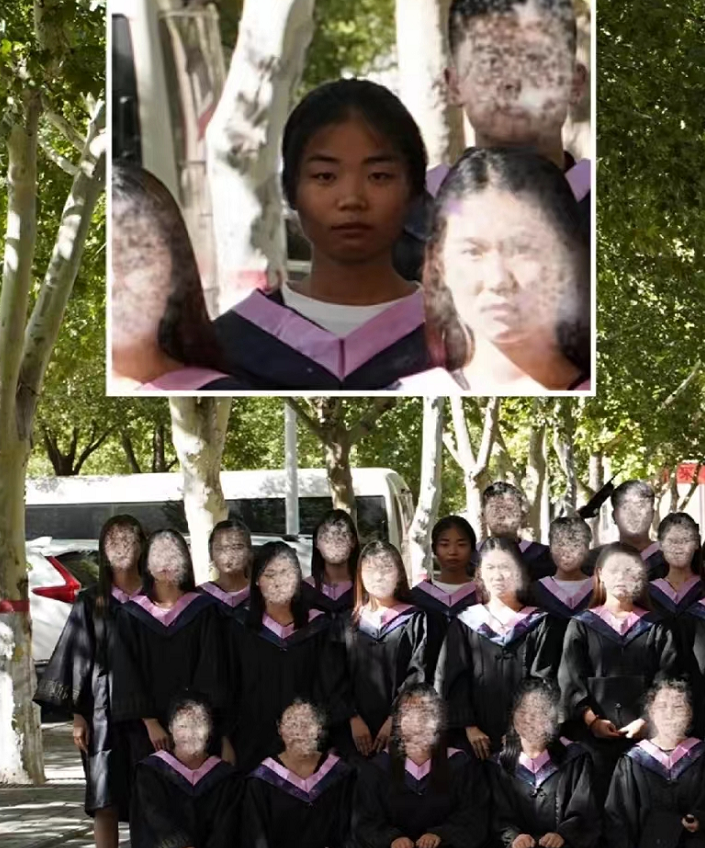 女大学生拍毕业照忘化妆，成片出来后成“全场最佳”，凸显国际化