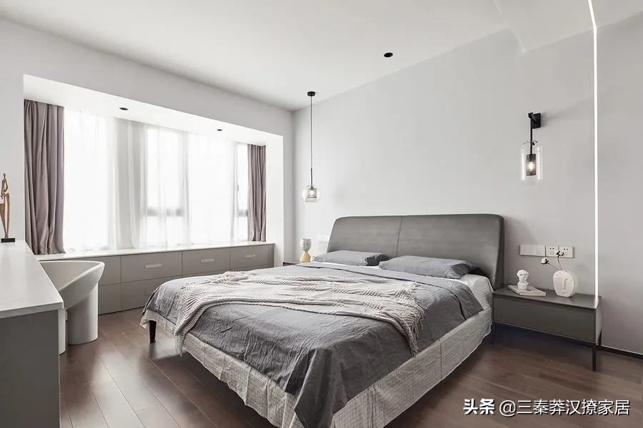 经典的黑白灰三色，永不过时的高级色调，简约风格简直不要太好看