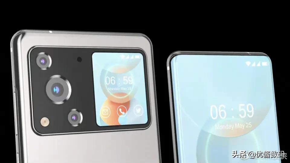 疑似华为p60Pro+渲染图被曝光：相机模组做成了“五饼”