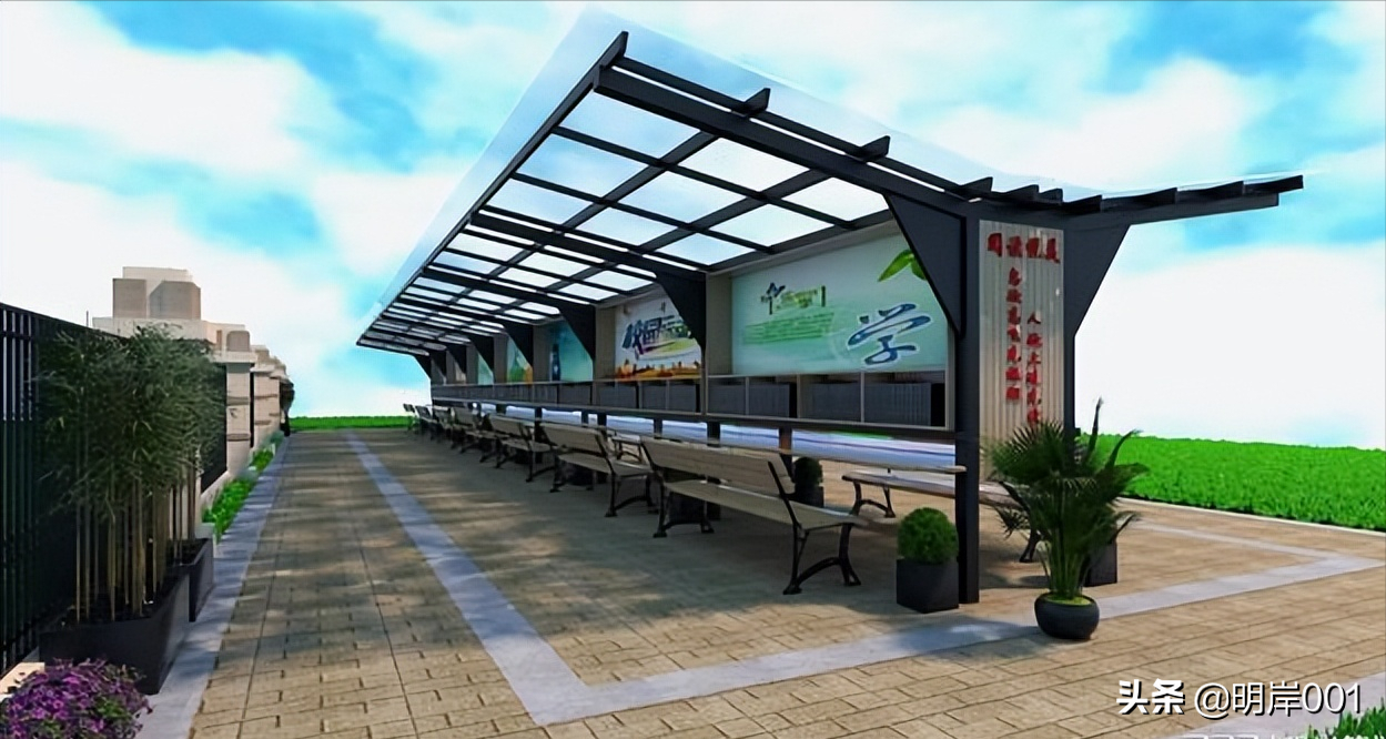 明岸：校园文化墙设计方案