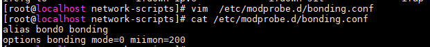 linux-centos網絡配置bond