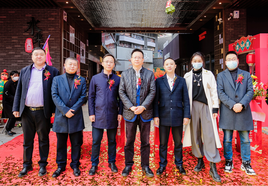 全商丘看过来！应天水集金街样板段惊艳亮相，人气如潮