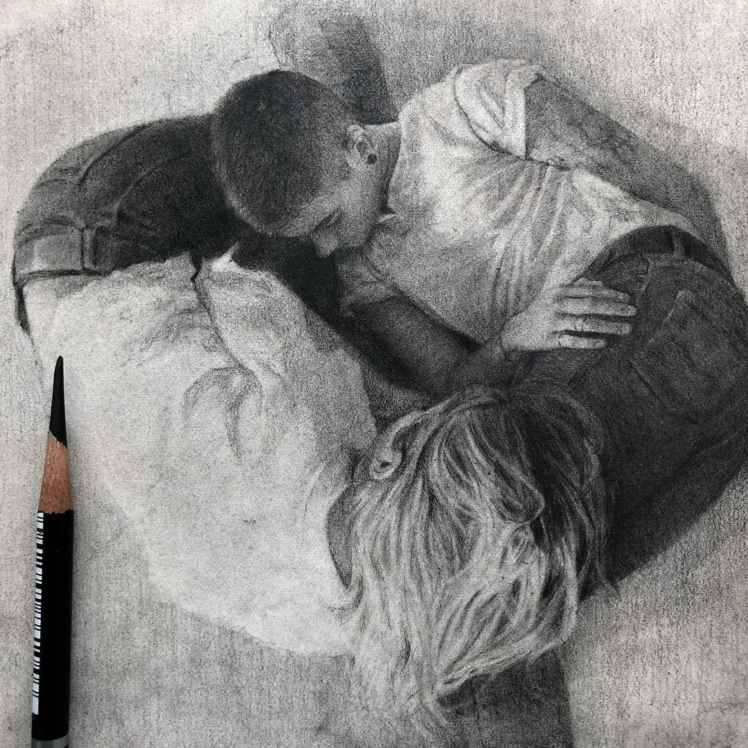 35张国外画家生动的素描作品，给画赋予灵魂