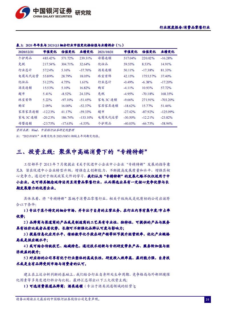 中国银河证券：消费品零售行业2022年年度策略（完整版52页）