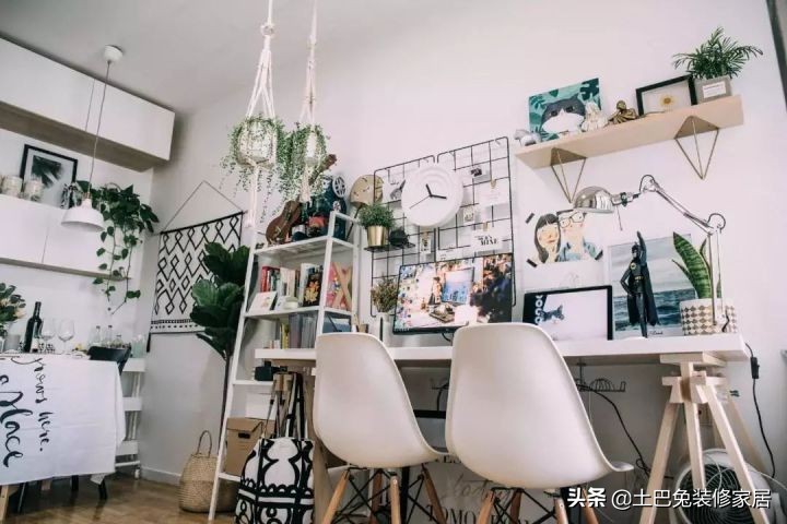 37㎡超小户型，住下“一家五口”再带一个小花园