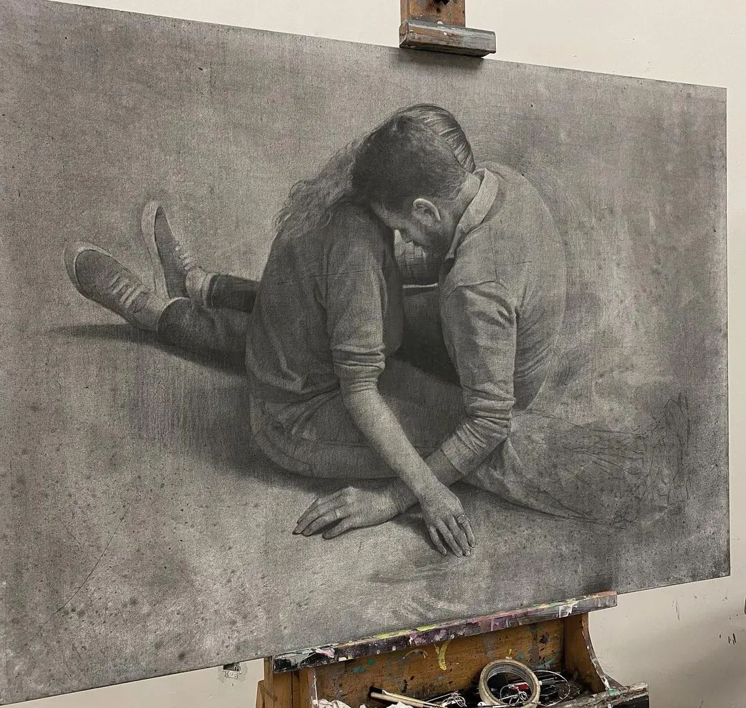 35张国外画家生动的素描作品，给画赋予灵魂