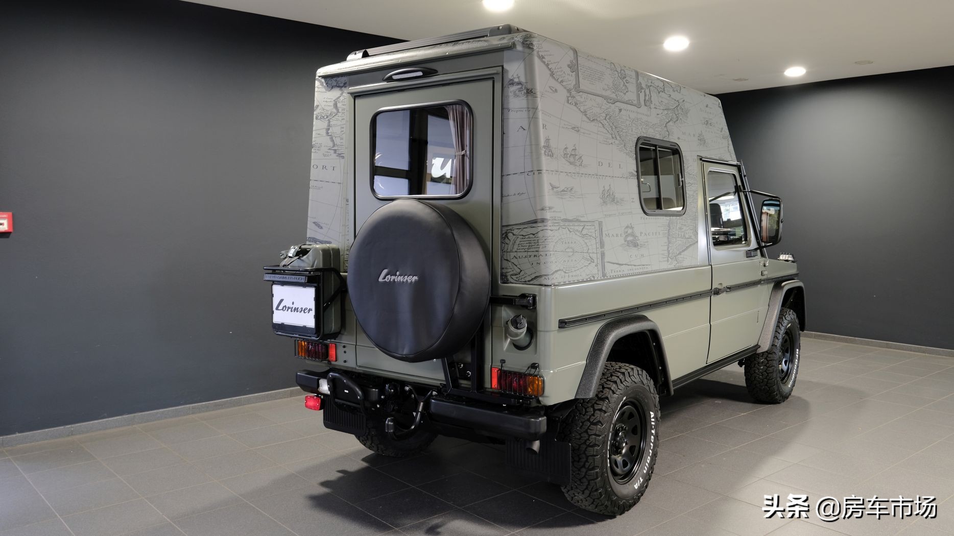 军用级奔驰大G改装房车，四驱带锁抗寒耐热，有人用它环球旅行