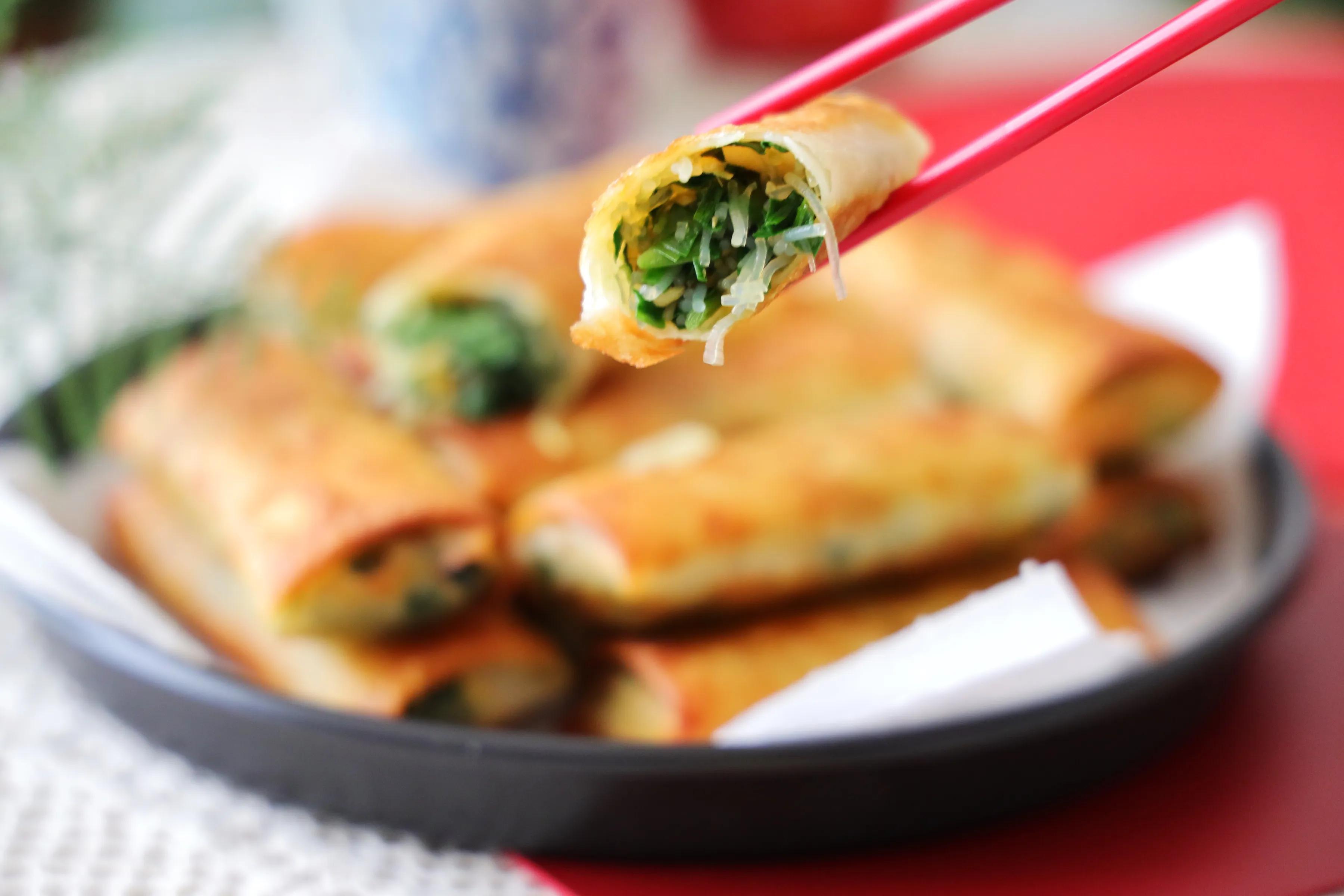 正月，早餐要试试这个，简单美味，金黄酥脆，一口气可以吃5个