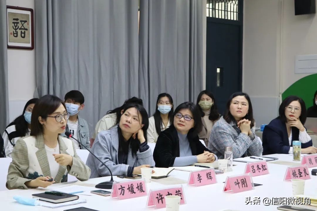 信阳师范学院文学院院长姚圣良一行赴羊山外国语小学东校区研讨交流