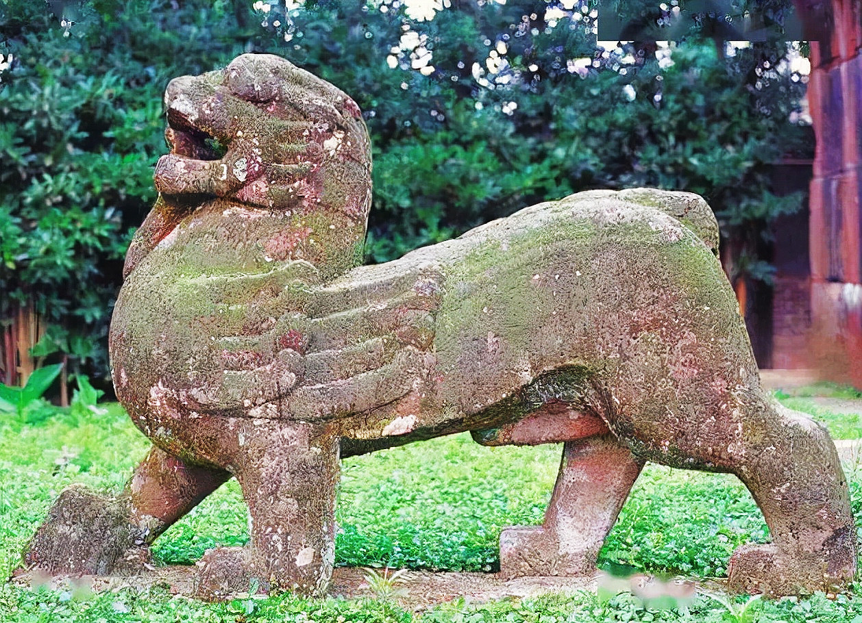 狮子的尾巴有什么作用(街头巷尾随处可见的石狮子,其实有多种功能,你
