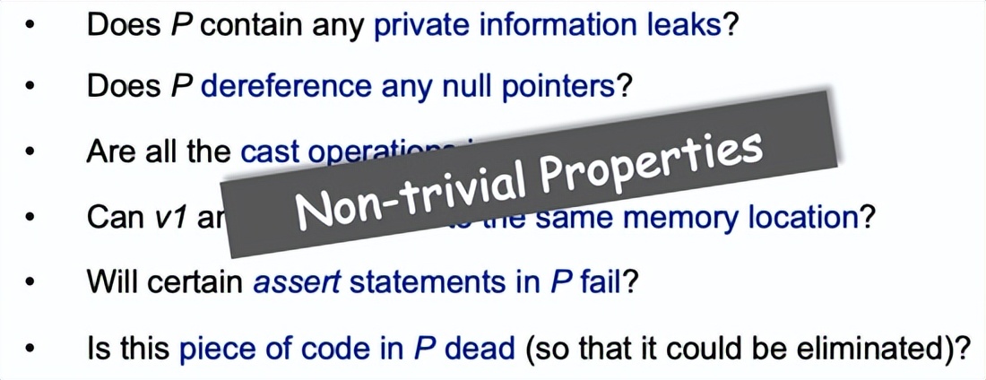 南京大学 静态软件分析static program analyzes--introduction 笔记