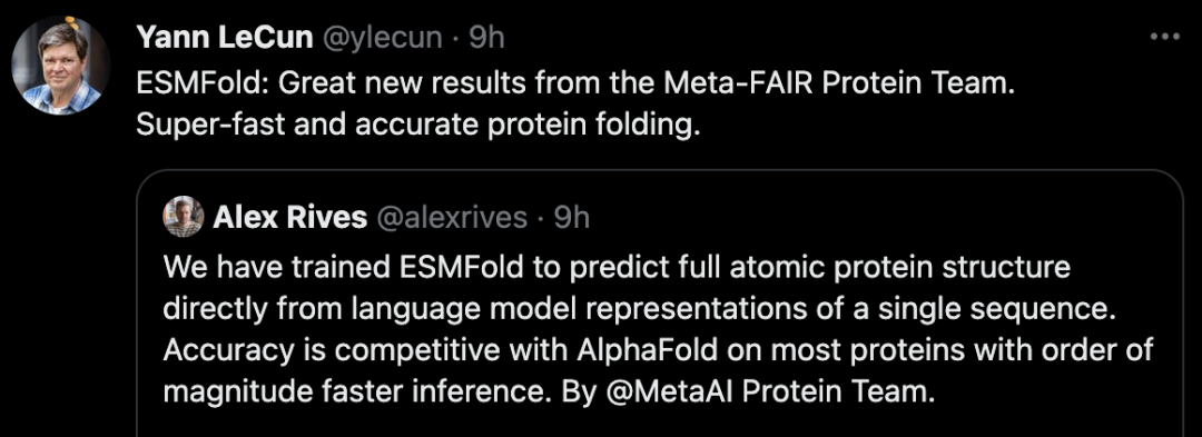 快了一个0！Meta祭出150亿参数蛋白质大模型，碾压AlphaFold2