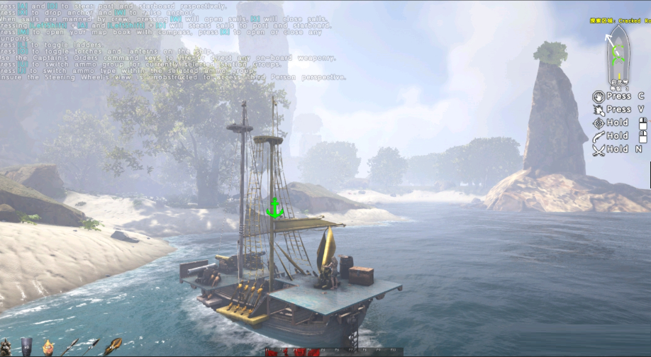 Steam海盗游戏《ATLAS》新手快速入造船攻略，一天就可驾船出海