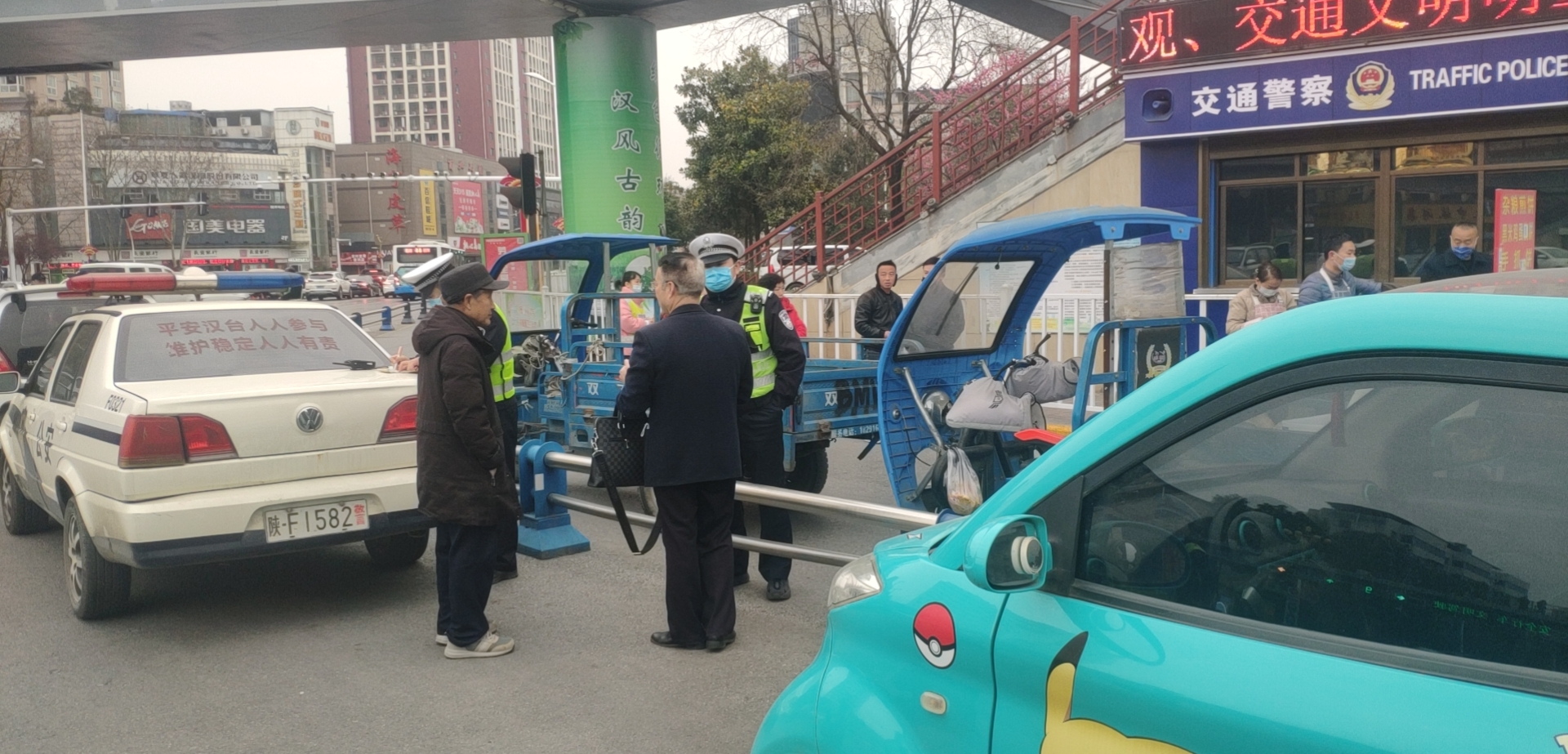 汉中开展交通秩序大提升联合执法集中统一行动