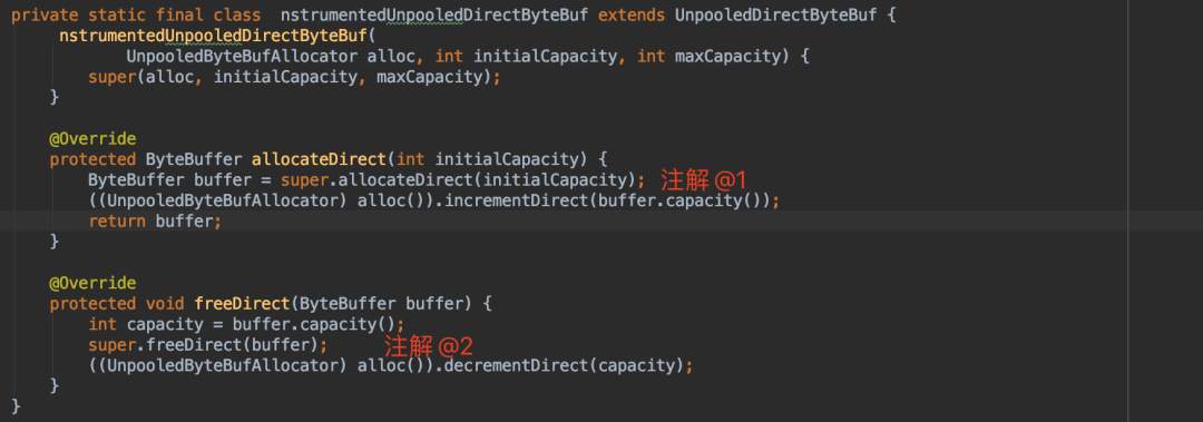 Netty非池化内存分配