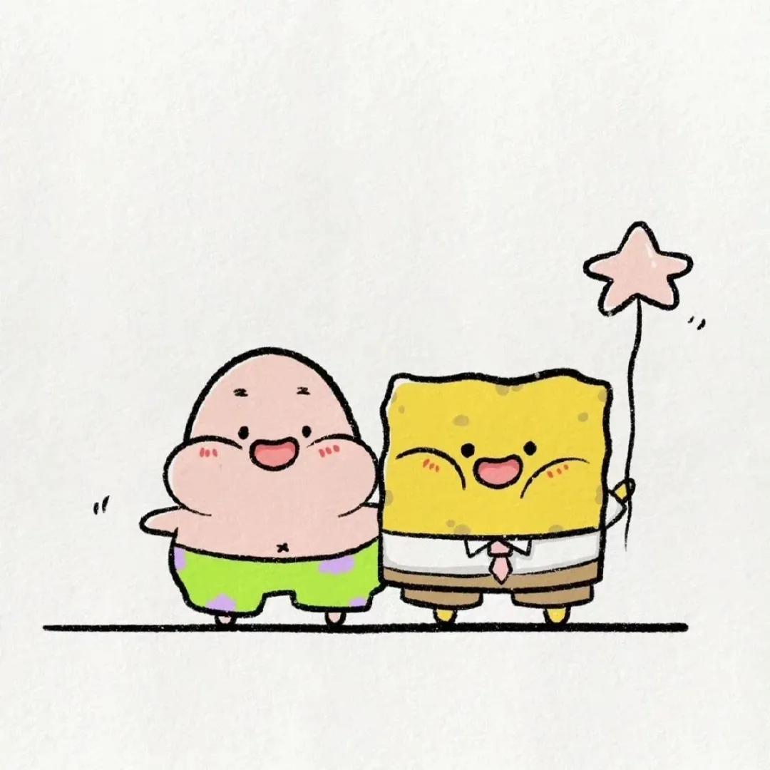 头像:海绵宝宝派大星的友谊