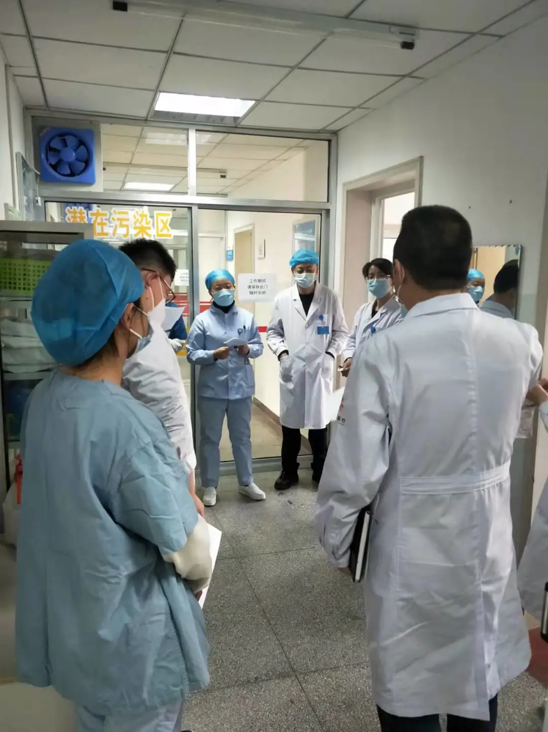 甘肃中医药大学第四附属医院 甘肃宝石花医院发热门诊开展呼吸道职业暴露应急演练