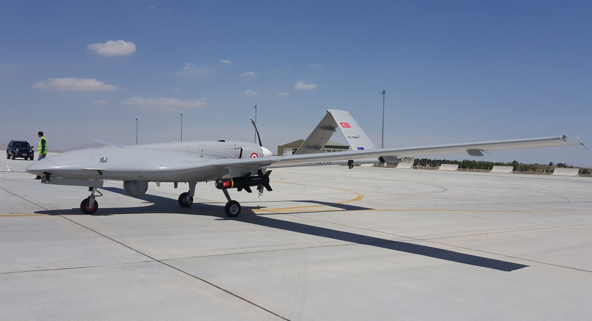 �ھ�ɱ��ﵣ�����ս���б������۵�TB-2���˻����������