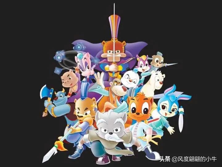 虹猫蓝兔系列历代角色大全