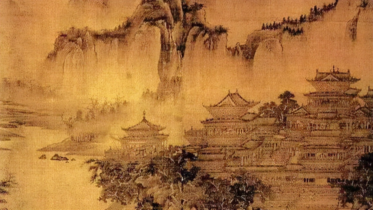 没有尺子怎么作画？郭忠恕另辟蹊径，所绘作品可与清明上河图比肩