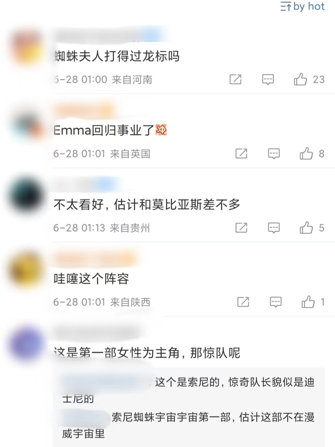 漫威蜘蛛夫人再添一员，3大女神将要合作，网友：哇塞这个阵容