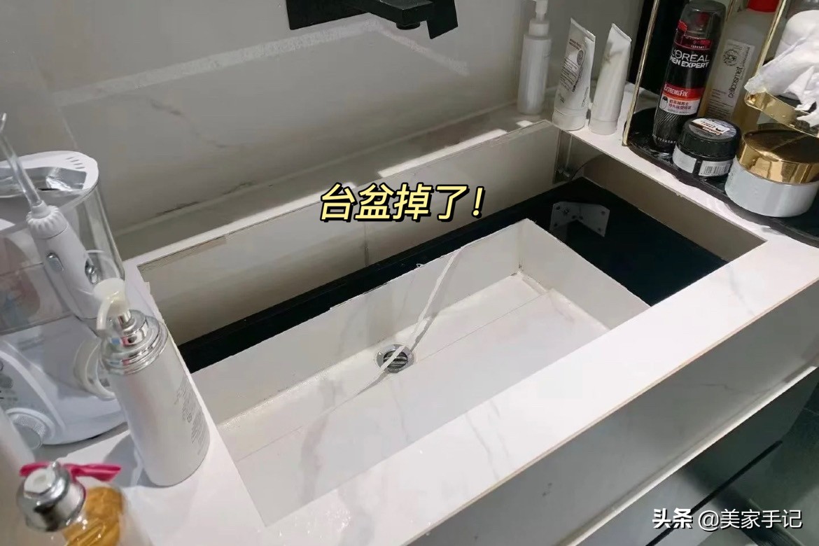 岩板洗漱台是“真神器”还是“假精致”？用了1年，谈谈我的感受