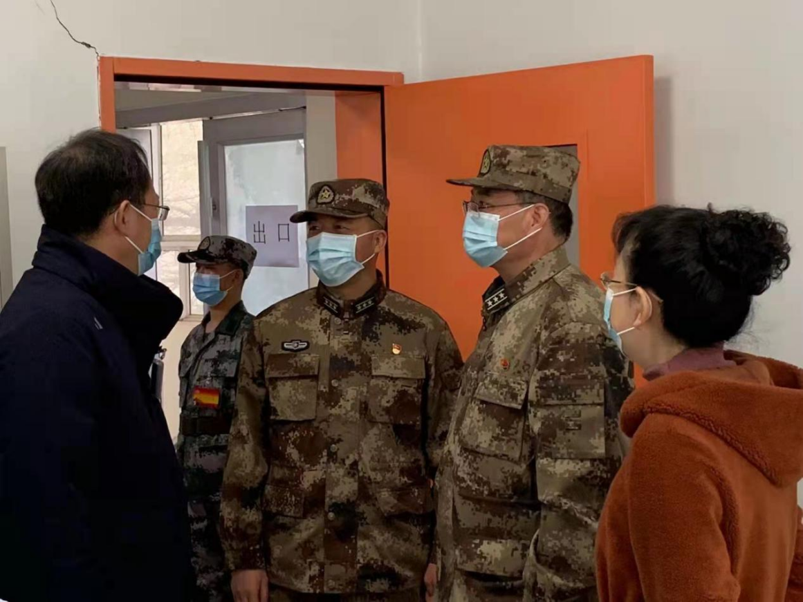 西固区人武部扎实开展征兵体检工作