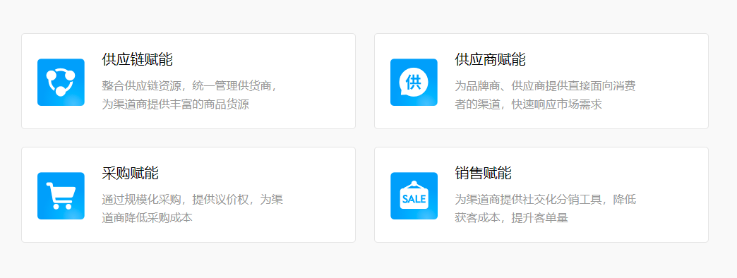 企业内购就选 Javashop S2B2C 商城系统