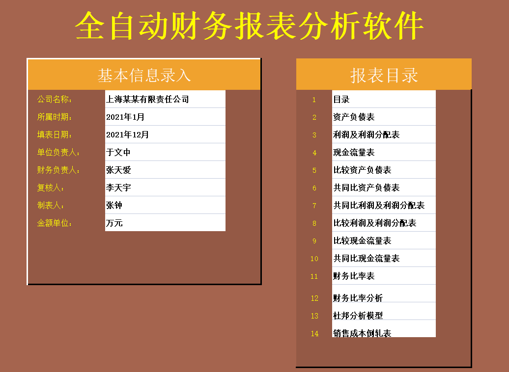 发现一26岁广东女会计，做的财务分析系统那叫一个牛！给大伙瞅瞅