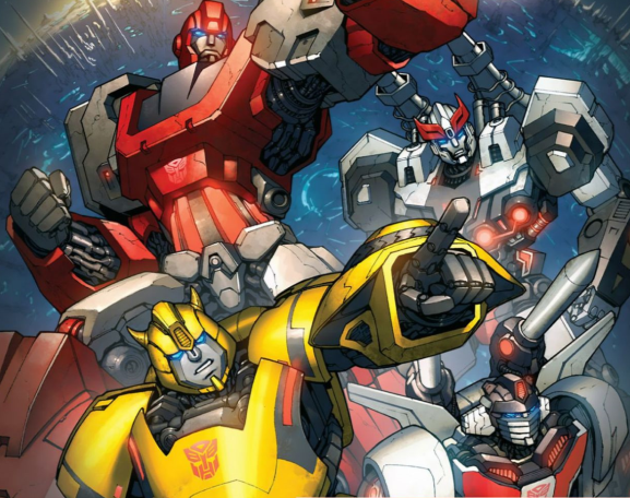 idw漫画《变形金刚》:威震天联手擎天柱,对抗汽车人领袖护天卫