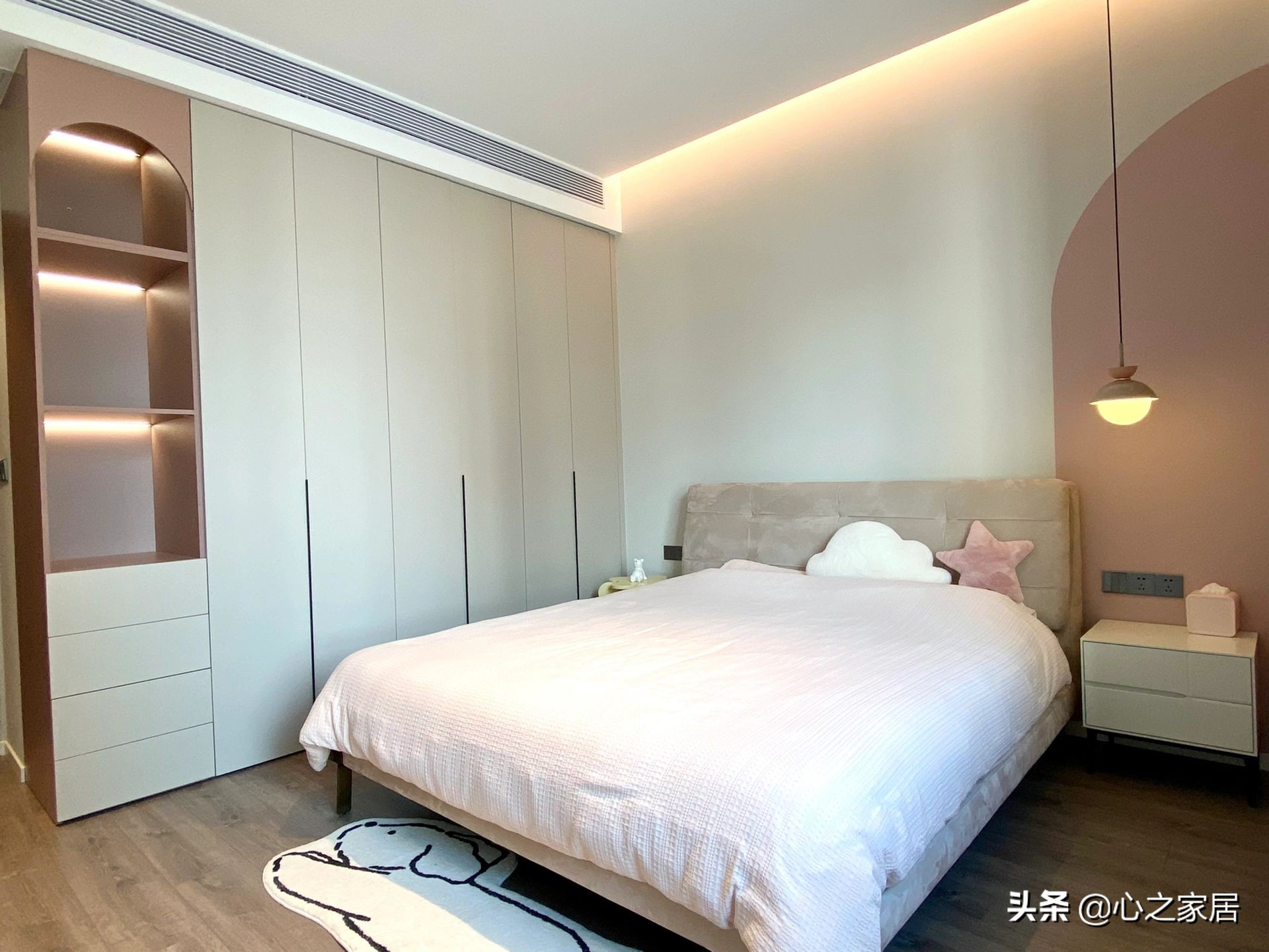 230㎡浪漫奢华装修风格，对家人满满的爱，全部体现在家装设计中