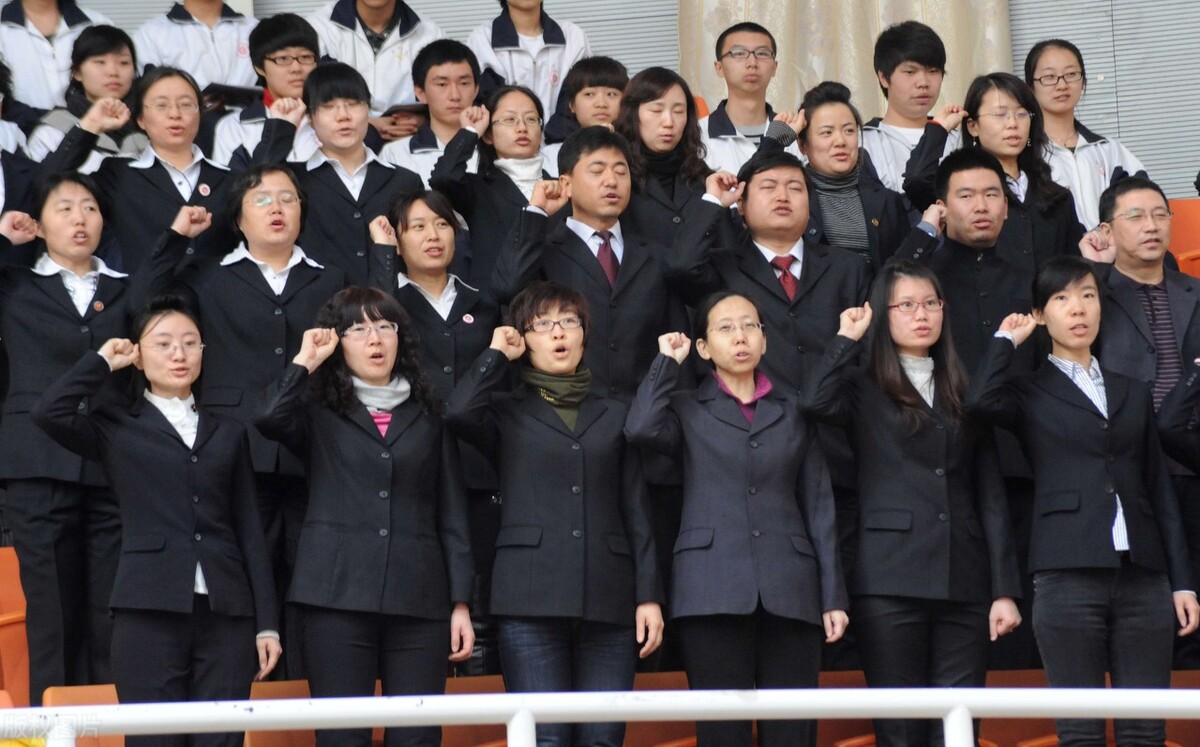 高三百日誓师大会教师学生誓词