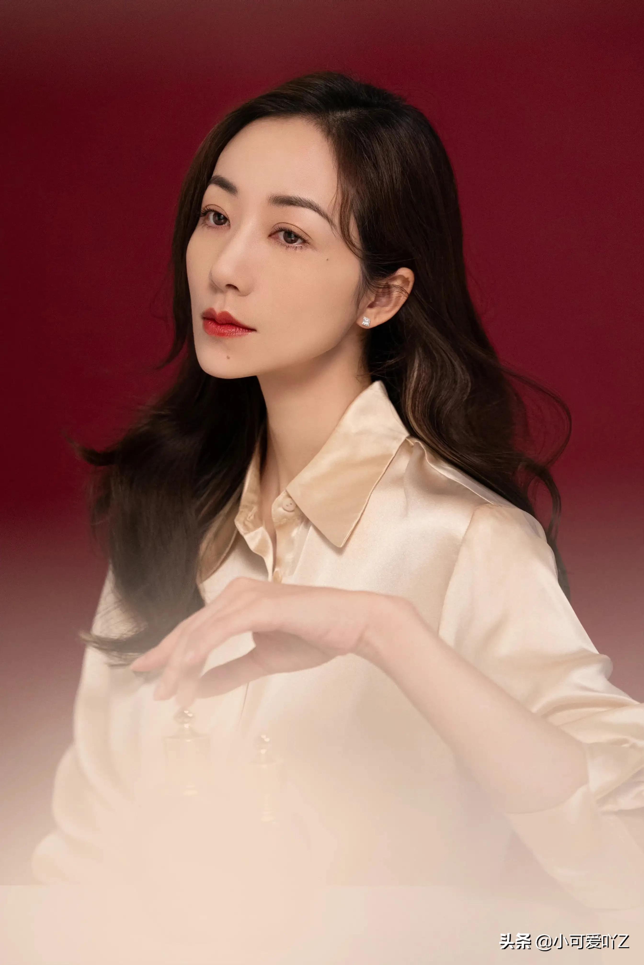 韩雪,清冷绝尘,沉静淡雅脱俗气质