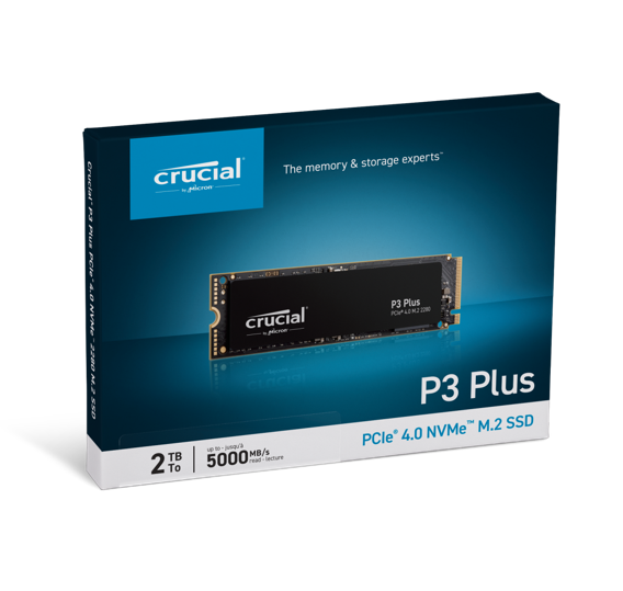 美光推出两款 Crucial 英睿达 NVMe SSD，最高 4TB 容量