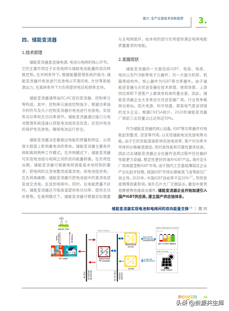 2022年电化学储能技术创新趋势报告（全产业链+创新技术图谱）