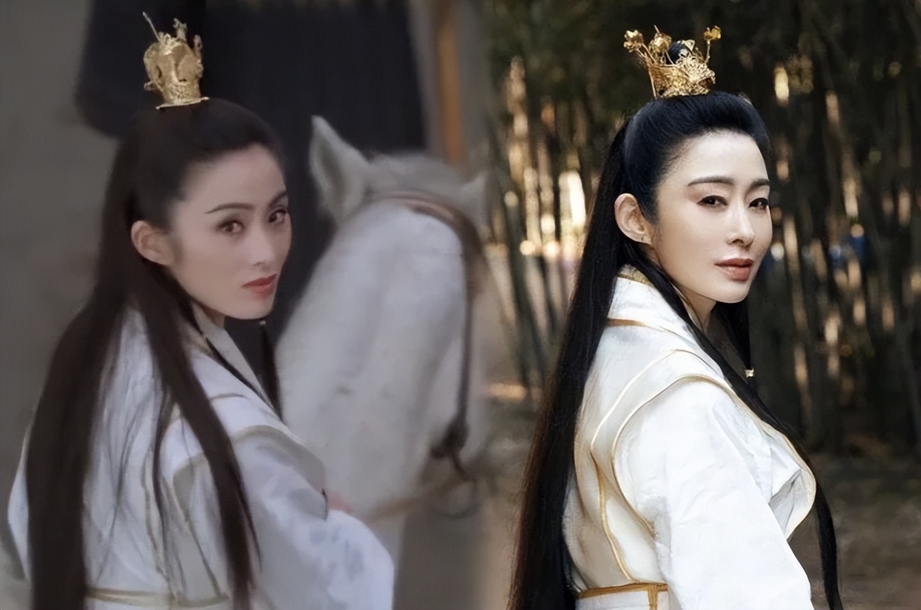 曾经风华绝代的女神，如今已经认不出，终是美人迟暮了